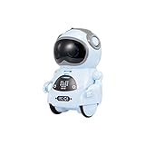 Mini Robot parlante, Robot RC de bolsillo 939A, lenguaje interactivo inteligente, reconocimiento de voz, grabación de cuentos de baile, Mini Robot RC, juguetes de compañía para niños adultos
