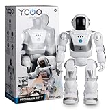 Ycoo by Silverlit - Program a BOT X, Robot Teledirigido Programable, 40 cm - 48 Acciones Programables - Sensores de Movimiento - Efectos sonoros y Luminosos.