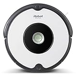Robot aspirador iRobot Roomba 606 - Bueno para alfombras y suelos duros - Tecnología Dirt Detect - Sistema de limpieza en tres fases