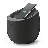 Belkin altavoz inteligente Hi-Fi + cargador inalámbrico SoundForm Elite (Alexa, Bluetooth, AirPlay2, Devialet), Neg