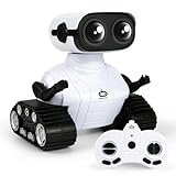 Weinsamkeit Robot Juguete, RC Robot de Juguete para Niños Robot Teledirigido con Ojos LED, Sonido y Música Control Remoto de 2,4 GHz Robots Juguete Regalo para niños y niñas de 3 4 5 6 7 8 años