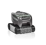 Zodiac Tornax AT32050 Robot limpiafondos automático Piscina hasta 9x4m, Limpia Fondo, Paredes y Incluye Cable de 16,5m, Color gris