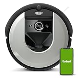 Robot aspirador Wi-Fi iRobot Roomba i7156 - Cepillos goma multisuperficie - Mapea y se adapta al hogar - Reconoce objetos - Sugerencias personalizadas - Compatible asistente voz - Coordinación Imprin