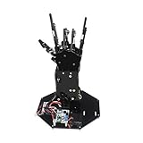 FXQIN Brazo Robotico Programable con Mango, Guantes somatosensoriales y Control de App,Kit de Montaje Manual de Brazo robótico para Niños y Adultos, Robot Arm, Kit de Brazo Mecáni
