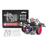 OSOYOO Model 3 Robot Car DIY Starter Kit for Arduino UNO | Remote Control App Educational Motorized Robotics for Building Programming Learning How to Code | IOT Mechanical Coding for Kids Teens Adults