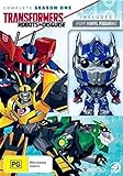 Transformers: Robots in Disguise Season 1 plus Optimus Prime Figurine 4-DVD Box Set [ Origen Australiano, Ningun Idioma Espanol ]