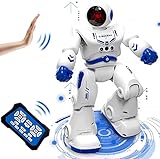 Robot Juguete Robot para niños 4 5 6 7 8 9 años Juguetes Robótica Educativa Robot infantil Inteligente e Interactivo Programación Gestos Control Multifuncionales Luz y Sonido Juguete Ideal para Niños