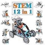 Dreamy Cubby Juguetes Stem para niños de 8 años Kit de Robot Solar 12 en 1 Aprendizaje Educativo Ciencia Construcción de Juguetes con alicates para niños de 8-12 años Regalo de Pascu