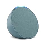 Te presentamos el Echo Pop | Altavoz inteligente wifi y Bluetooth con Alexa, de sonido potente y compacto | Verde azulad