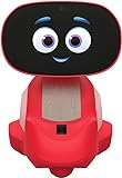 Miko 3: Robot Inteligente con IA para niños | Robot para el Aprendizaje y la enseñanza de CTIM con Aplicaciones de codificación + Juegos ilimitados + programable en Color Roj
