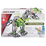 Meccano Tech T-Rex - juegos de construcciÃ³n (Robot, IR remote, Verde, Gris, Caja)