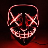 mascara halloween luminosa terror